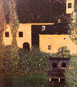 lot 38 image: Water Castle Framed Print by Gustav Klimt