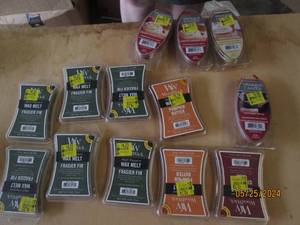 13 wax melts combination of wood wick and yankee candle