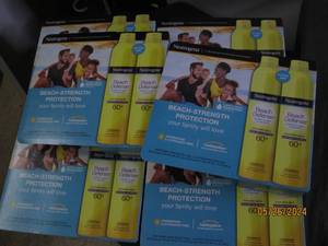 6 2packs of neutrogena beach defense 60 sunscreen