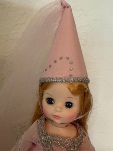 lot 56 image: Madame Alexander Bride 1465 and Fairy Godmother 1550 Dolls with Boxes