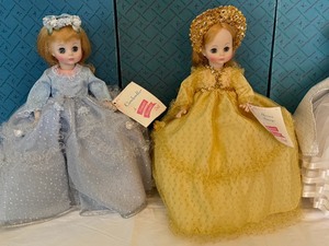 lot 55 image: Four Madame Alexander Fairytale Princess Dolls including Madame Alexander Cinderella Doll 1849 with boxes