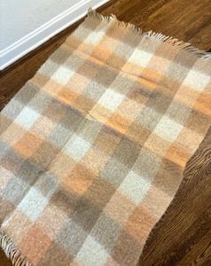 lot 69 image: Loch Maree St. Albens Pure Mohair Pile Blanket