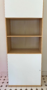 lot 82 image: Ikea Bonde Shelf Cabinet