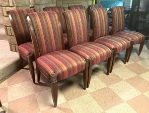 lot 126 image: Eight Lee Weitzman Dining Chairs