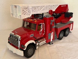 lot 151 image: Bruder Toy Fire Truck