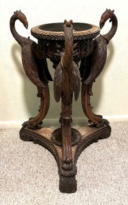 lot 186 image: Antique Wooden Jardiniere