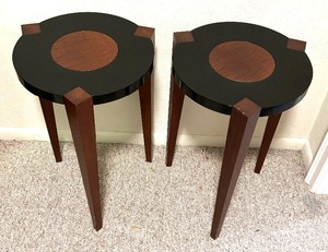 lot 198 image: Two Lee Weitzman Accent Tables