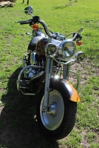 2004 Custom Painted Harley Davidson Fatboy with only 4,250 Miles