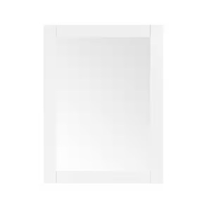 lot 10 image: Home Decorators - Caville Mirror - White 24x32