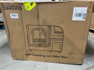lot 13 image: Dakeres - Self Cleaning Cat Litter Box - Extra Large - With App Control