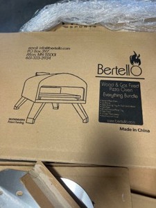 lot 7 image: Bertello 12 SimulFIRE Outdoor Pizza Oven - Everything Bundle