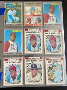 lot 8G image: 1970 Topps 31 Card Vintage Baseball Lot