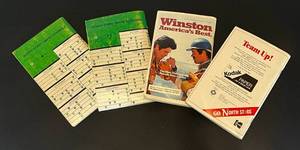 lot 54B image: Minnesota North Stars Lot of 4 Vintage ProgramsMedia Guides 1980-1984 Hockey