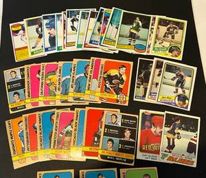 lot 63B image: 36 Vintage Hockey Cards Including Stars Stan Mikita and Minnesota North Stars - 1970s-80s
