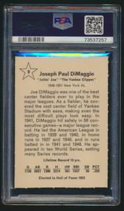 lot 4G image: Joe DiMaggio 1961 Golden Press #9 PSA Graded 6 EX-MT Vintage Baseball Card