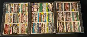 lot 28 image: 3 Sets of Uncut Team Card Sheets - 1977, 1978, 1979 Topps Baseball - Vintage Cards