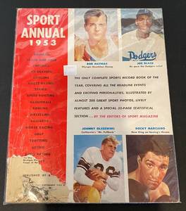 lot 30 image: Vintage 1953 Sport Annual Magazine