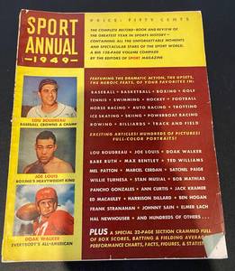 lot 37 image: Vintage 1949 Sport Annual Magazine