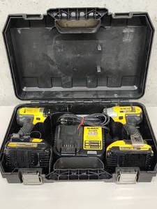 lot 6 image: (2) Assorted DeWalt 20v Max Cordless Tools