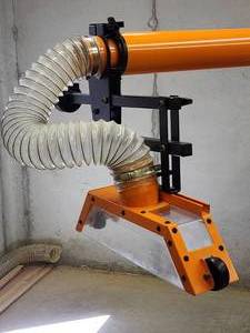 lot 44 image: Exaktor Table Saw Dust Collection System