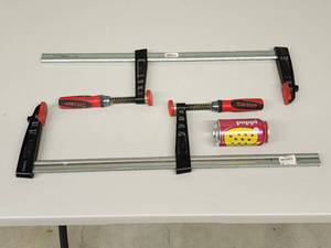 lot 88 image: (2) Assorted Bessey Woodworking Clamps