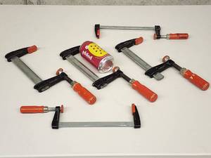lot 22 image: (5) Assorted Bessey Woodworking Clamps