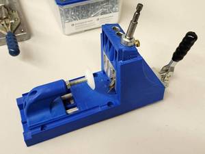 lot 46 image: Woodworking Kreg Hole Pocket Accessories with Screws