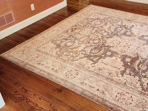 lot 59 image: Very Nice Large Peshawer Area Rug Made in Pakistan