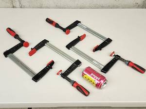 lot 72 image: (4) Assorted Bessey Woodworking Clamps
