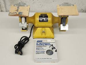 lot 77 image: Ingersoll-Rand Workbench Grinder with Additional Grinder Wheel