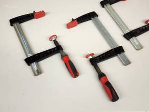 lot 92 image: (4) Assorted Bessey Woodworking Clamps