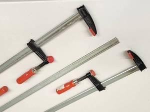 lot 106 image: (3) Assorted Bessey Woodworking Clamps