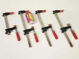 lot 112 image: (4) Assorted Bessey Woodworking Clamps