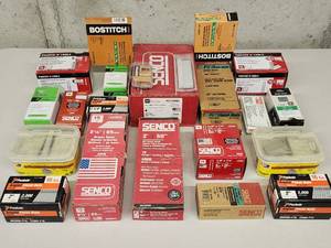 lot 119 image: Large Assortment of Assorted Air Nailer Accessories