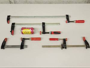 lot 120 image: (4) Assorted Bessey Woodworking Clamps