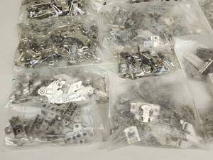 lot 125 image: Large Assortment of Assorted Cabinet Hinges