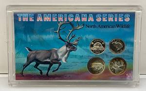 lot 3 image: 1960s THE AMERICANA SERIES North American Wildlife Some Silver