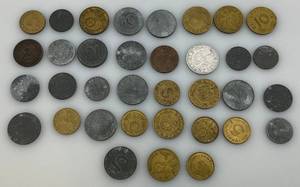 lot 11 image: Misc. Vintage German Coins