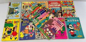 lot 30 image: Misc. Vintage Comics Including ARCHIE & More