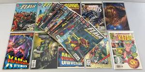 lot 49 image: Misc. Vintage Comics Including FLASH & More