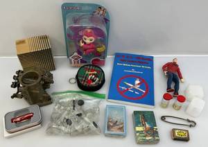 lot 53 image: Vintage Misc. Items Including Babymonkey Finger Puppet (NIB) & More
