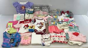 lot 101 image: Misc. Girls Baby Clothes (New With Tags)
