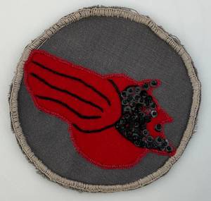 lot 71 image: Hand Sewn Wartime Squadron Patch