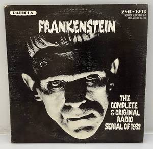 lot 145 image: 1970 FRANKENSTEIN The Complete & Original Radio Series Of 1932 RADIOLA 2X LP 2 MR-9293