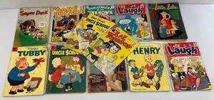 lot 153 image: Misc. Vintage 10 Cent Comics & More