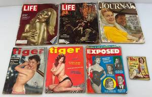 lot 154 image: Vintage Magizines Including POSE, FOLLIES & More