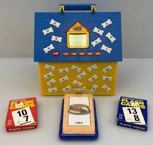 lot 194 image: Misc. Learning Items Including Spelling Dog House