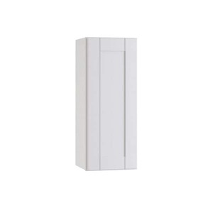 lot 55 image: MILLS PRIDE Richmond Verona White Plywood Shaker Stock Ready to Assemble Wall Kitchen Cabinet Lot of 4