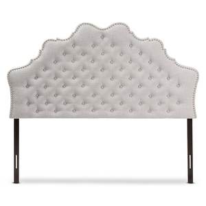 lot 159 image: Hilda Beige King Headboard