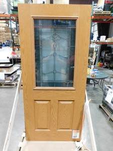 lot 6 image: 36 Full Glass Entry Door Slab